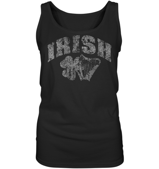 Irish "Shamrock & Harp" - Ladies Tank-Top