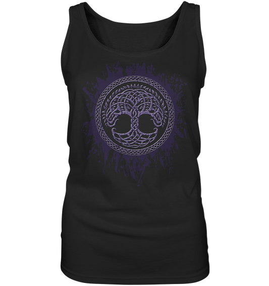 Celtic Tree "Splatter" - Ladies Tank-Top