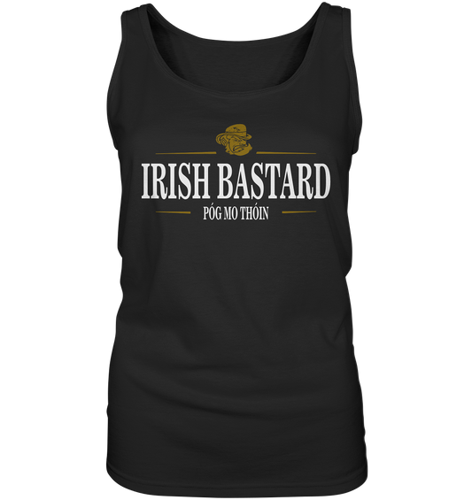 Irish Bastard "Póg Mo Thóin" - Ladies Tank-Top