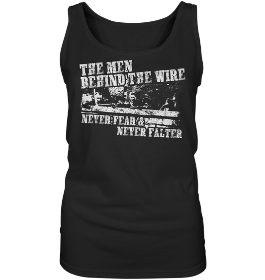 "The Men Behind The Wire" - Ladies Tank-Top