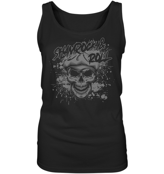 Shamrock And Roll "Skull" - Ladies Tank-Top