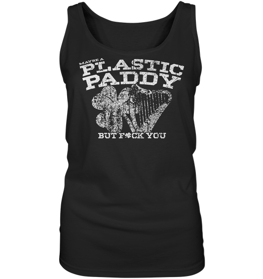 Maybe A Plastic Paddy...  - Ladies Tank-Top