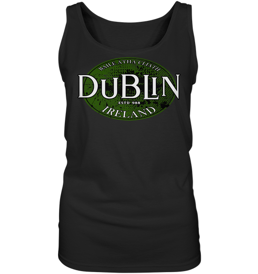 Dublin "Ireland / Baile Átha Cliath / Estd 988" - Ladies Tank-Top