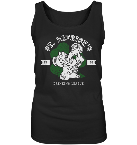 St. Patrick's "Drinking League" - Ladies Tank-Top