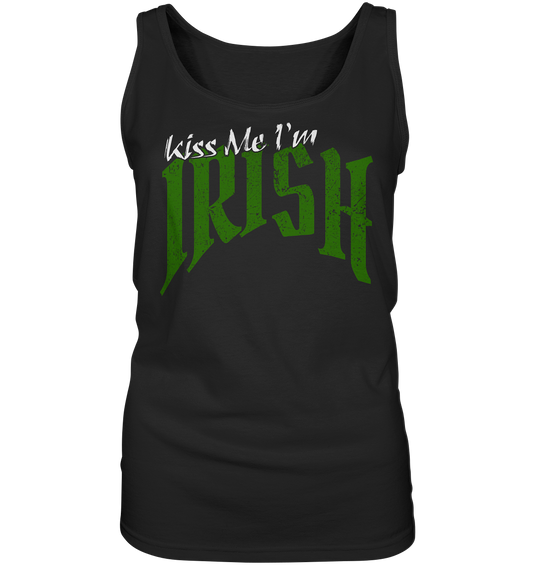 Kiss Me "I'm Irish" - Ladies Tank-Top