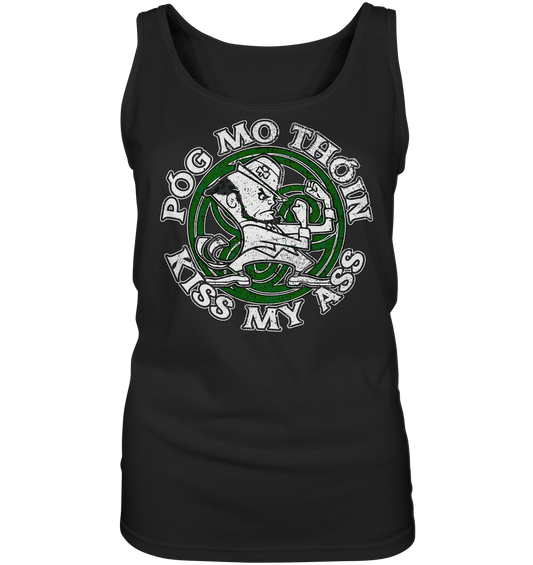 Póg Mo Thóin "Kiss my Ass" - Ladies Tank-Top