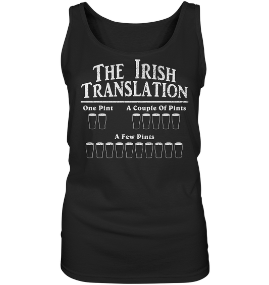 The Irish Translation - Ladies Tank-Top