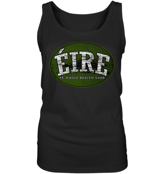 "Éire - Fé mhóid bheith saor" - Ladies Tank-Top