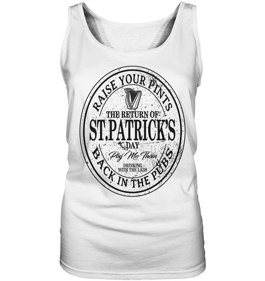 The Return Of St.Patrick's Day - Ladies Tank-Top