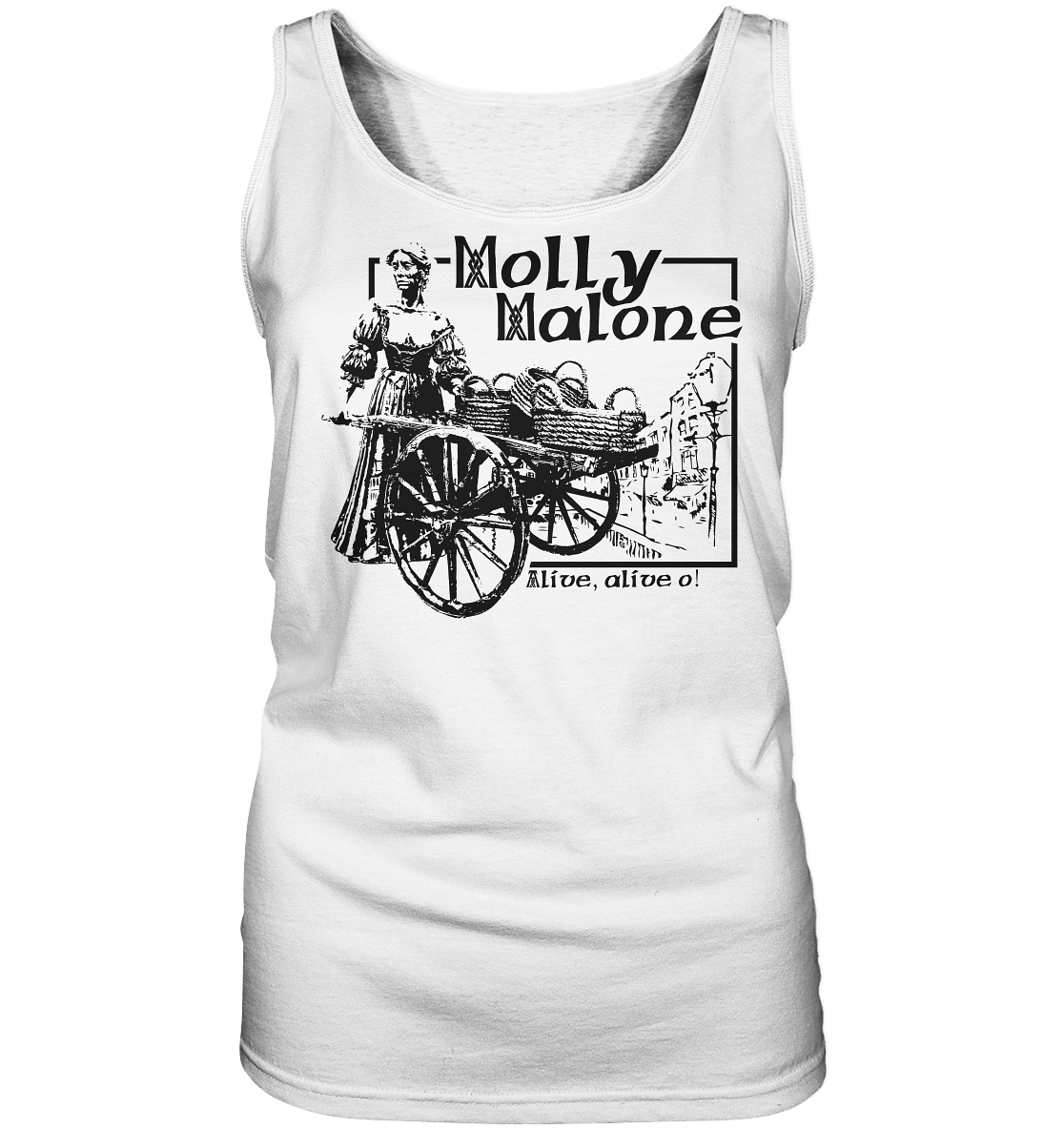 Molly Malone "Alive, alive o" - Ladies Tank-Top