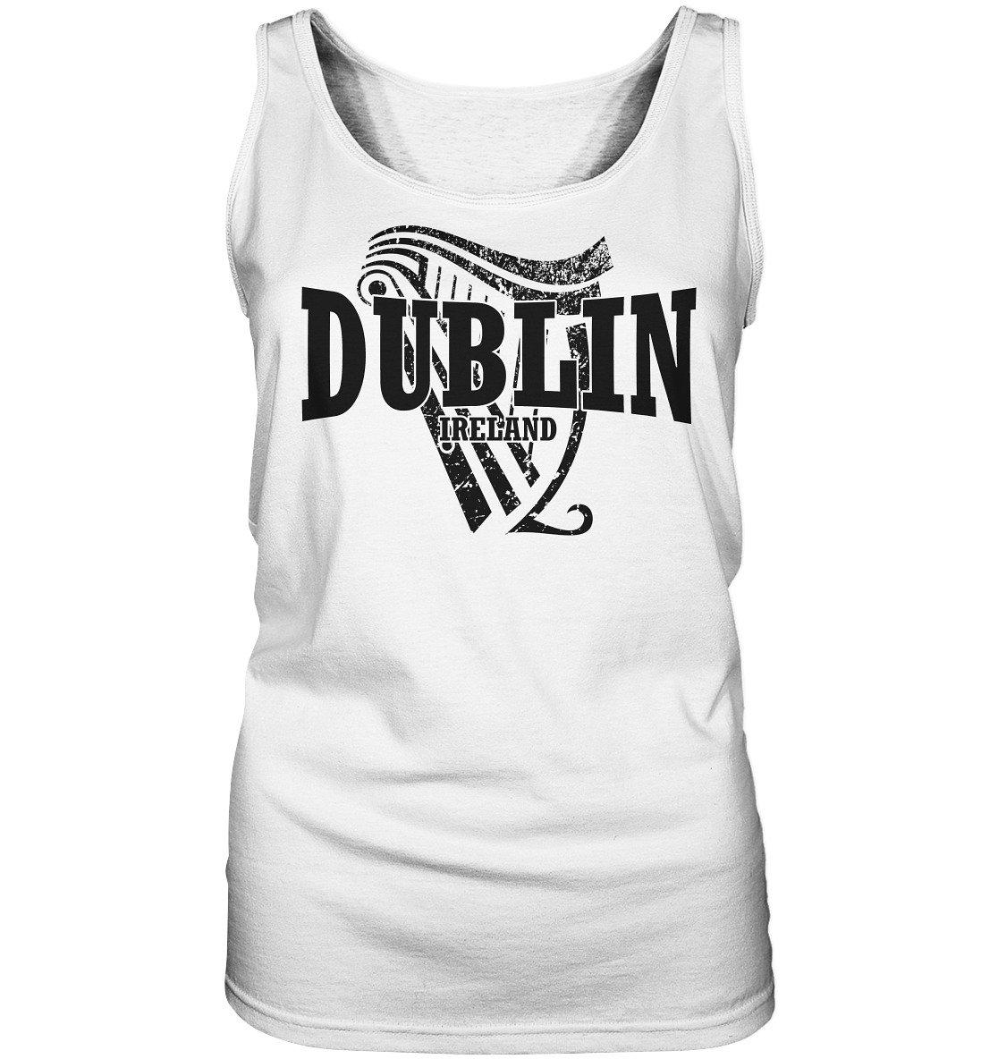 Dublin "Ireland - Harp II" - Ladies Tank-Top