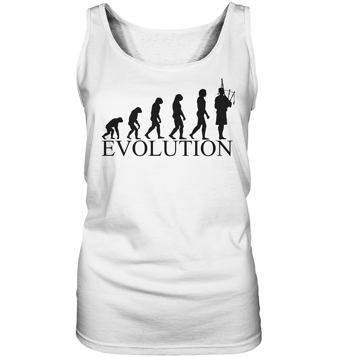 Bagpipe Evolution - Ladies Tank-Top