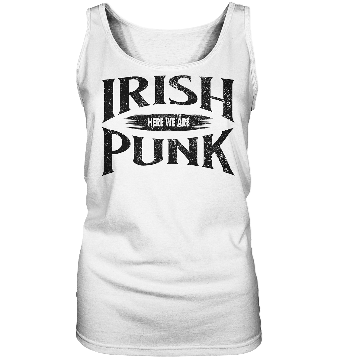 Irish Punk "Here We Are" - Ladies Tank-Top