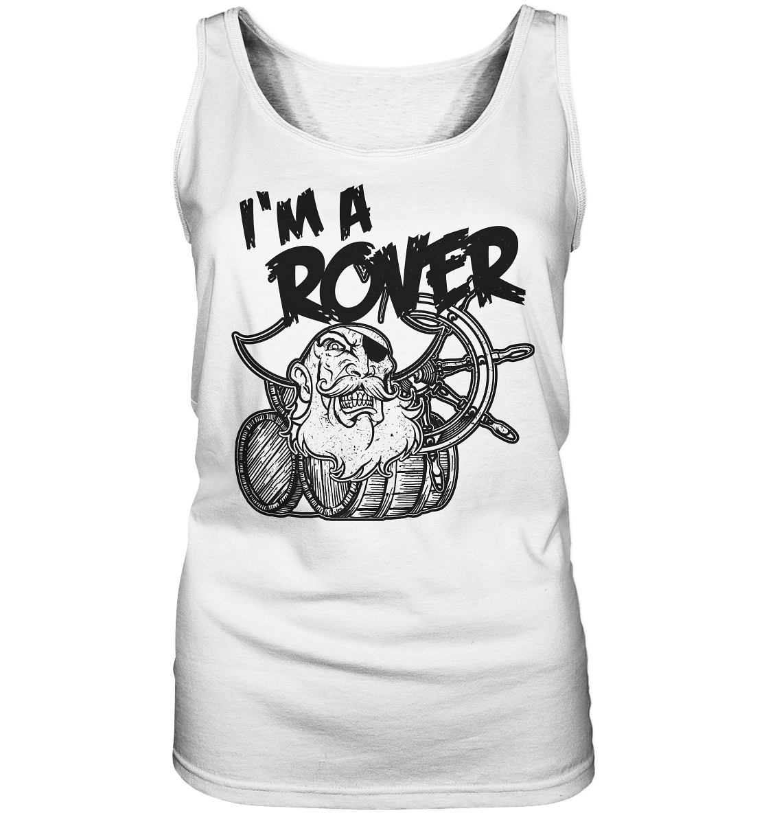 I'm A Rover "Pirate" - Ladies Tank-Top