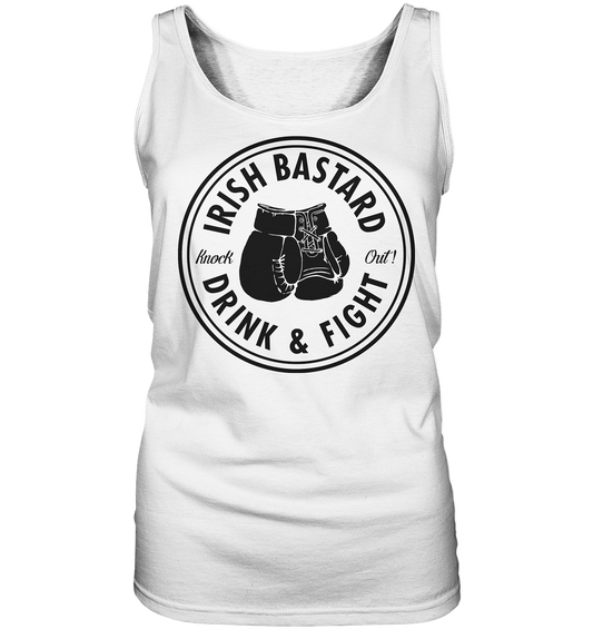 Irish Bastard "Drink & Fight" - Ladies Tank-Top