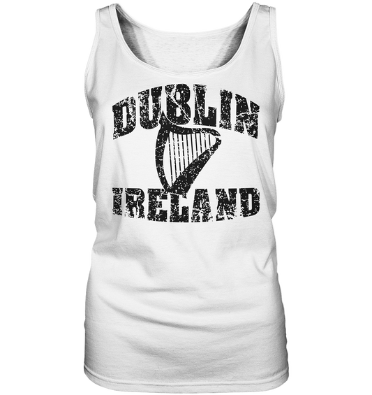 Dublin Ireland Harp - Ladies Tank-Top