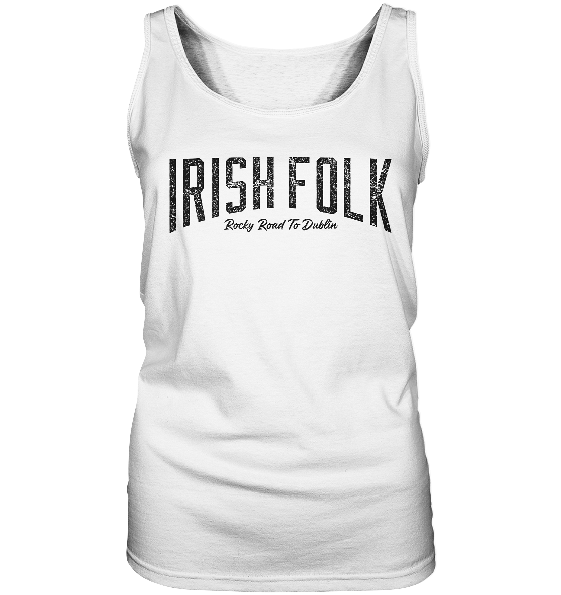 Irish Folk "Rocky Road To Dublin" - Ladies Tank-Top