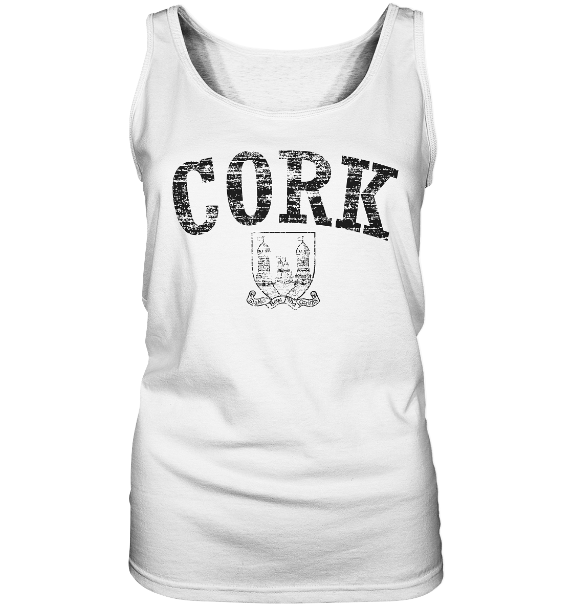 "Cork - Statio Bene Fida Carinis" - Ladies Tank-Top