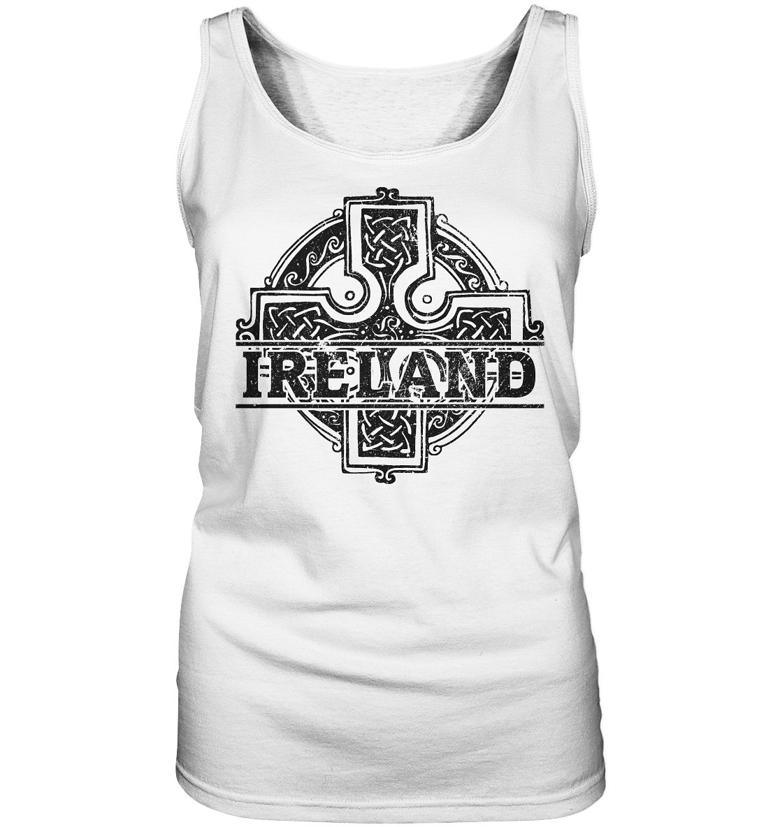 Ireland "Celtic Cross" - Ladies Tank-Top