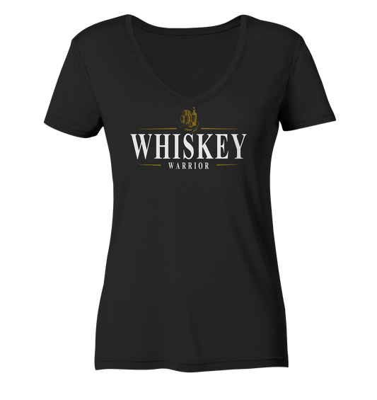 Whiskey "Warrior" - Ladies V-Neck Shirt