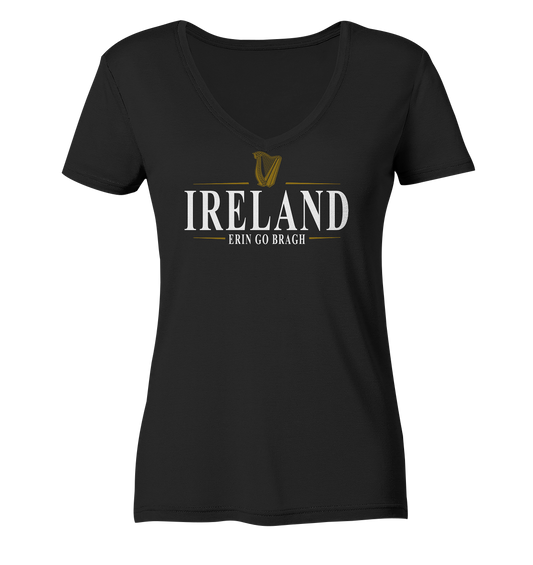 Ireland "Erin Go Bragh" - Ladies V-Neck Shirt