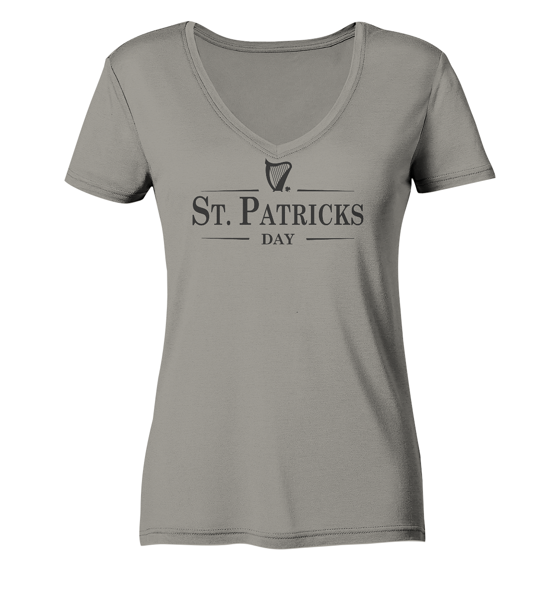 St. Patricks Day "Stout" - Ladies V-Neck Shirt