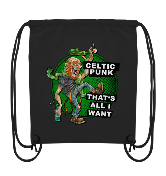 "Celtic Punk - That's All I Want" - Organic Gym-Bag