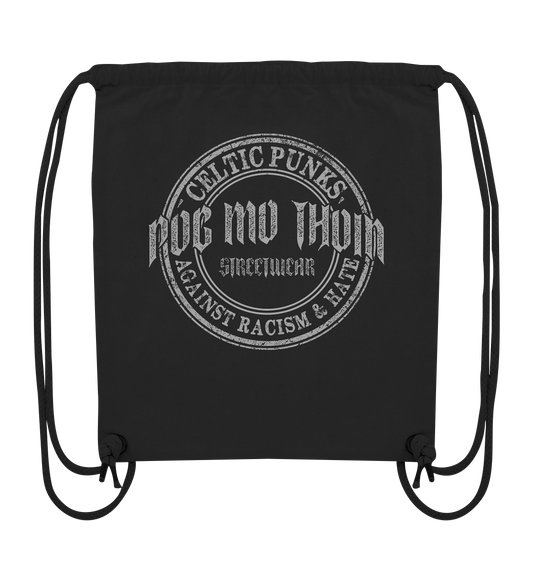 Póg Mo Thóin Streetwear "Celtic Punks Against Racism & Hate" - Organic Gym-Bag