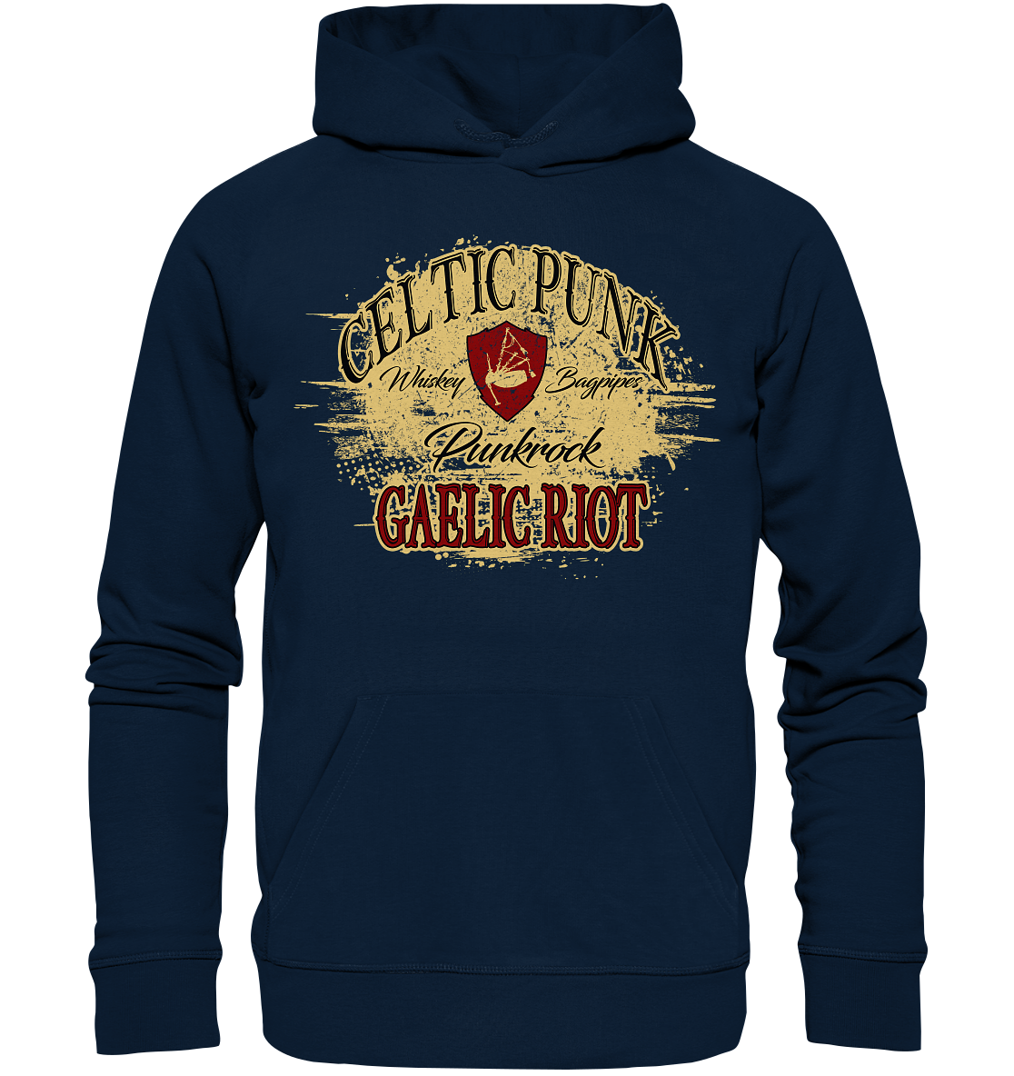 Celtic Punk "Gaelic Riot" - Organic Hoodie