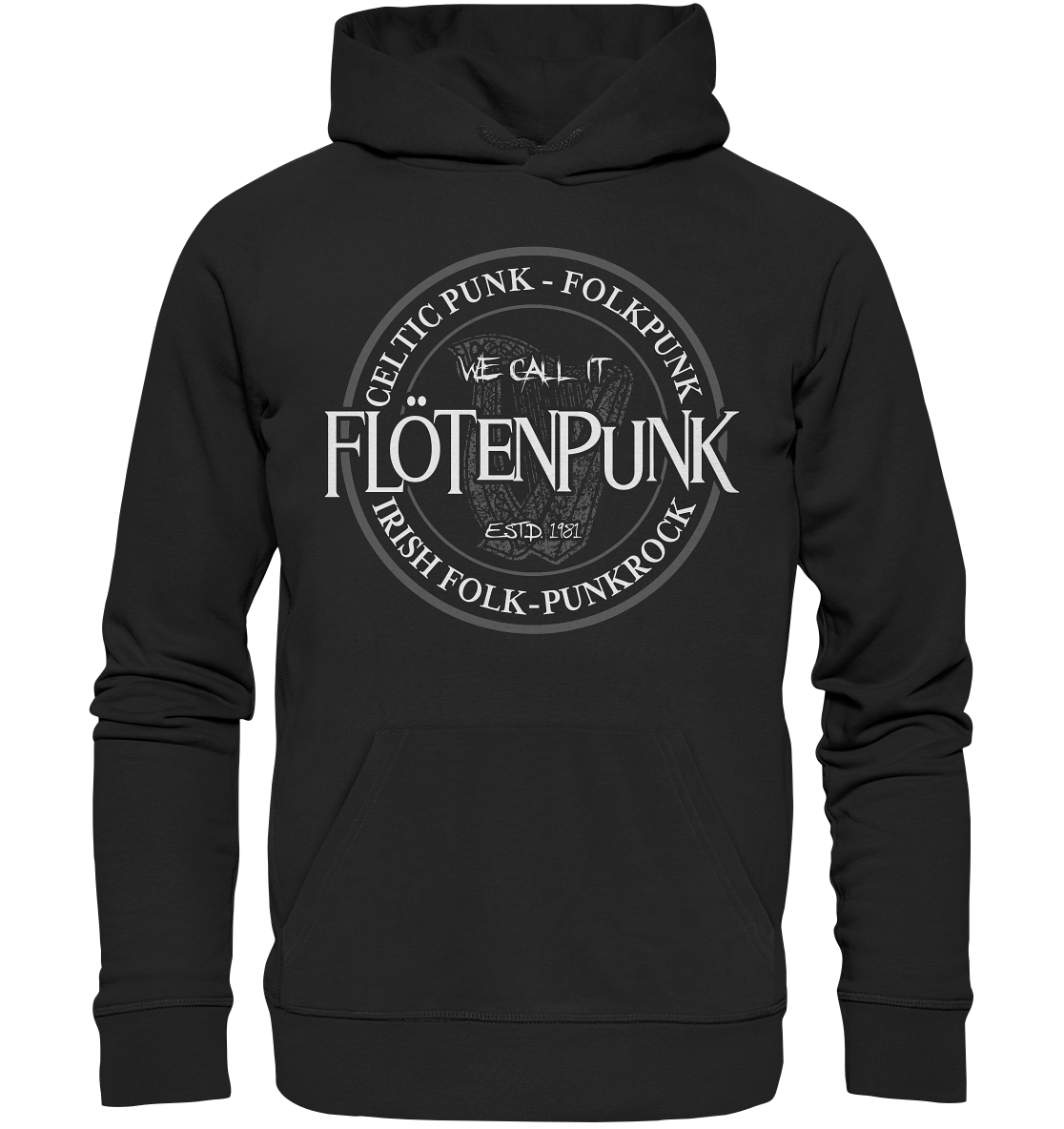 We call it "Flötenpunk" - Organic Hoodie