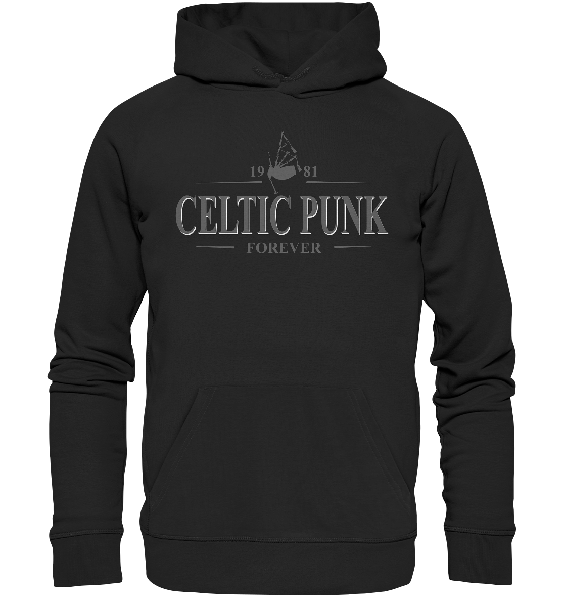 Celtic Punk "Forever" - Organic Hoodie