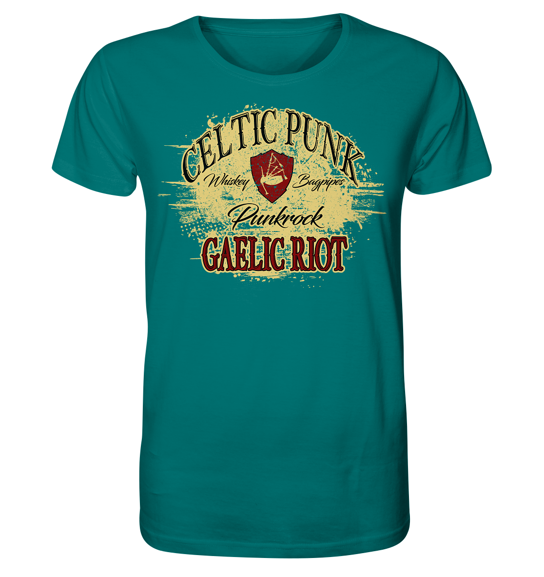 Celtic Punk "Gaelic Riot" - Organic Shirt