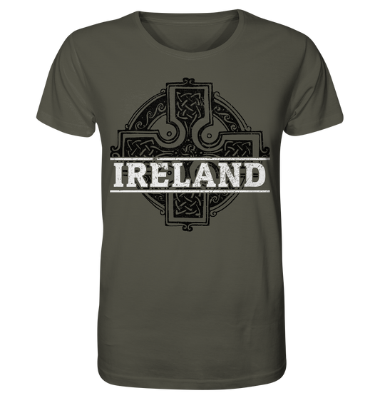 Ireland "Celtic Cross" - Organic Shirt