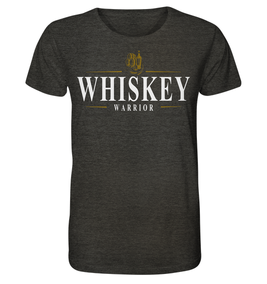 Whiskey "Warrior" - Organic Shirt (meliert)