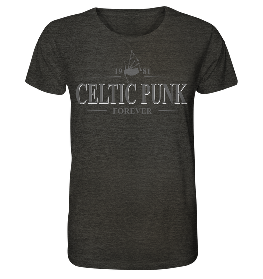 Celtic Punk "Forever" - Organic Shirt (meliert)