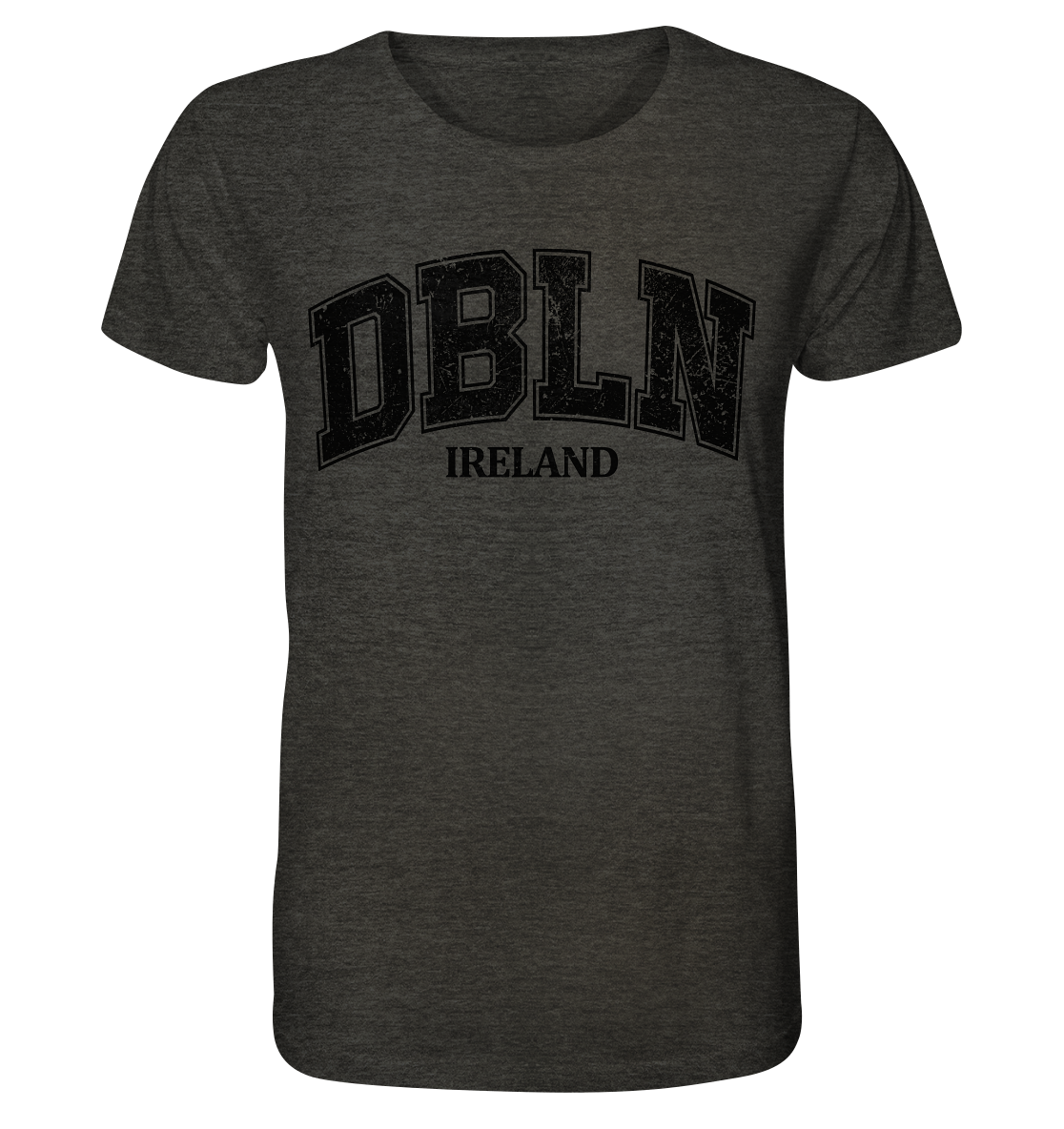 DBLN "Ireland" - Organic Shirt (meliert)