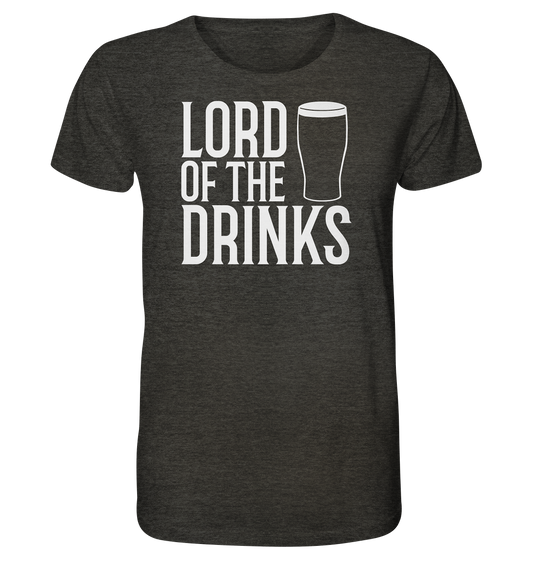 Lord Of The Drinks - Organic Shirt (meliert)