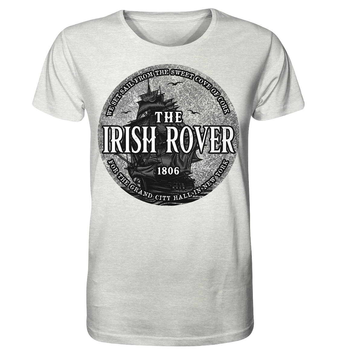 "The Irish Rover" - Organic Shirt (meliert)