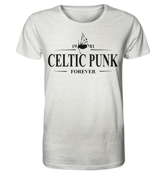 Celtic Punk "Forever" - Organic Shirt (meliert)