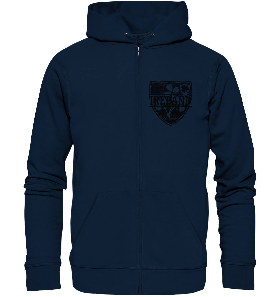 Ireland "Crest" - Organic Zipper