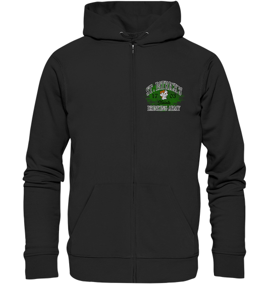 St. Patrick's Drinking Army "Sláinte" - Organic Zipper