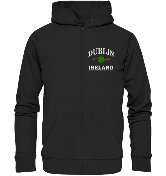 Dublin - Ireland "Est. 988" - Organic Zipper