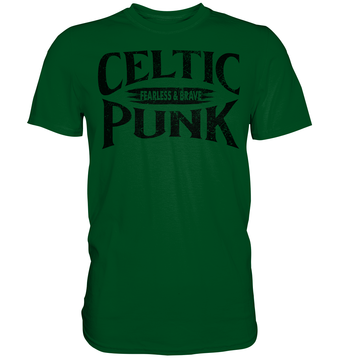 Celtic Punk "Fearless & Brave" - Premium Shirt