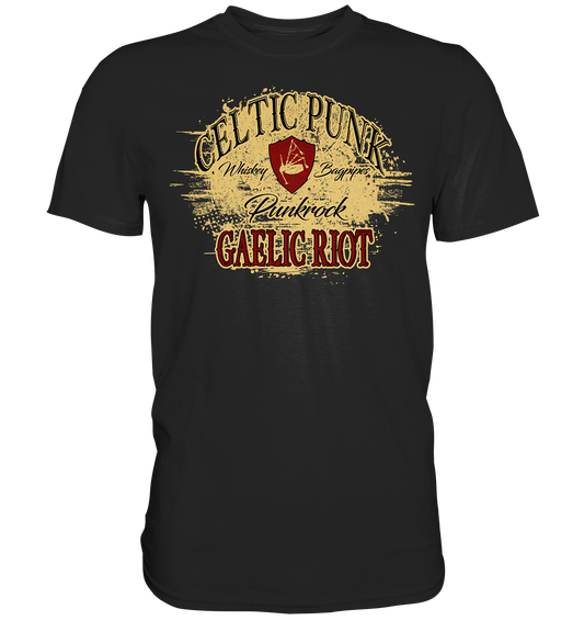 Celtic Punk "Gaelic Riot" - Premium Shirt