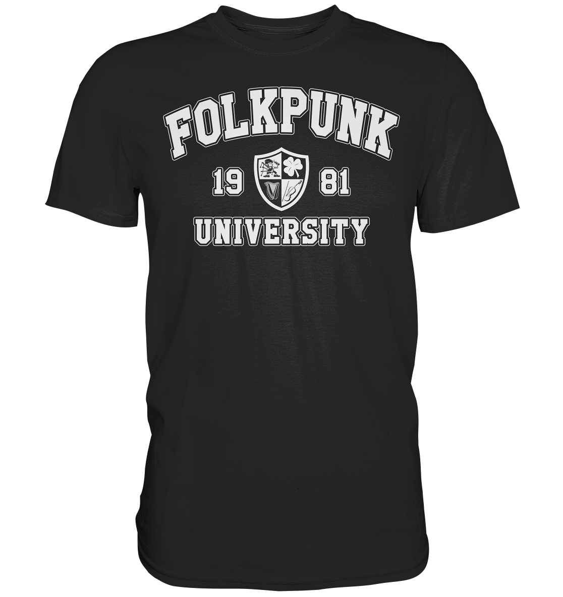 Folkpunk "University" - Premium Shirt