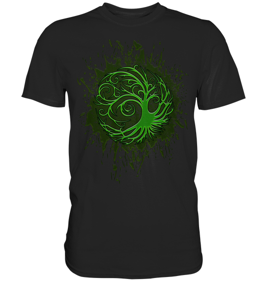 Celtic Tree "Splatter" - Premium Shirt