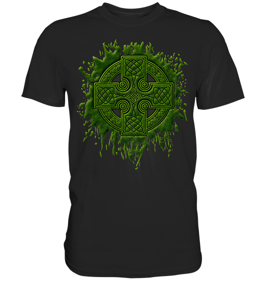 Celtic Cross "Splatter" - Premium Shirt