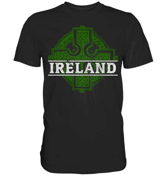 Ireland "Celtic Cross" - Premium Shirt