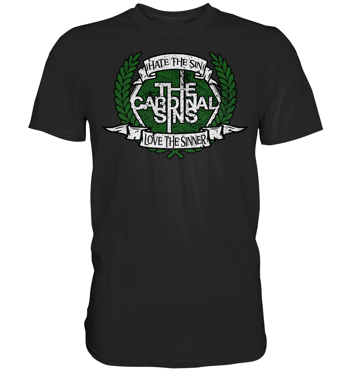 The Cardinal Sins "Crest" - Premium Shirt