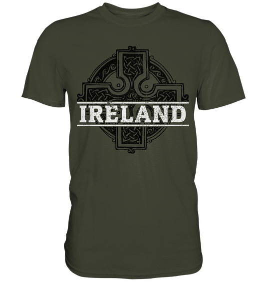 Ireland "Celtic Cross" - Premium Shirt